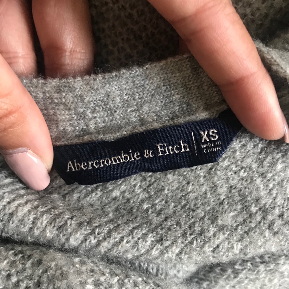 A&F Gray Sweater - Picture 2 of 2
